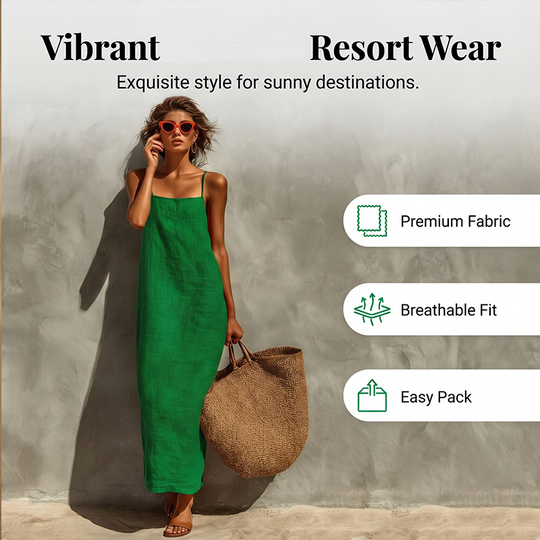 ⏳Time-Limited Special⏰Women's Casual Solid Color Slip Dress