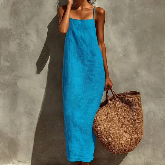 ⏳Time-Limited Special⏰Women's Casual Solid Color Slip Dress