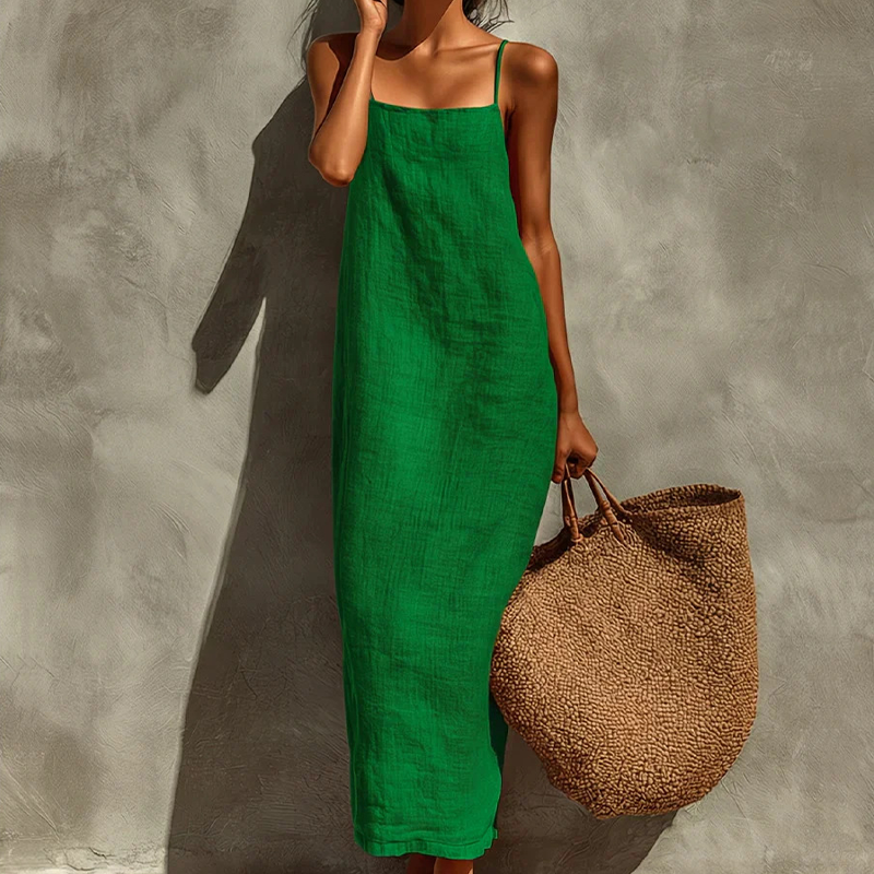 ⏳Time-Limited Special⏰Women's Casual Solid Color Slip Dress