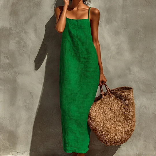 ⏳Time-Limited Special⏰Women's Casual Solid Color Slip Dress