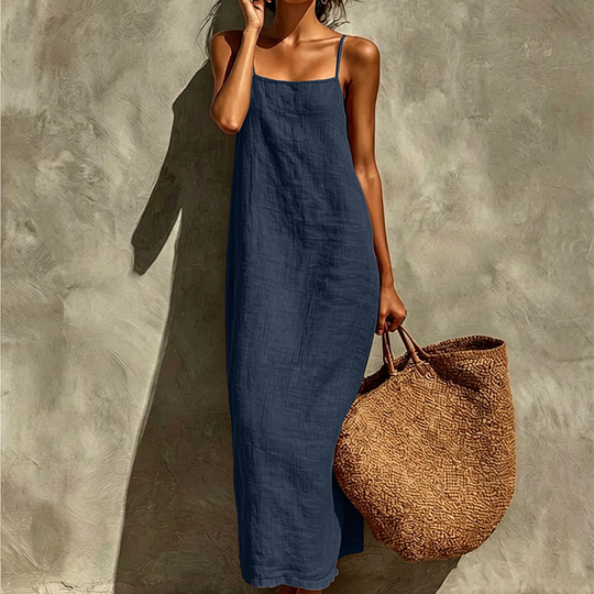 ⏳Time-Limited Special⏰Women's Casual Solid Color Slip Dress