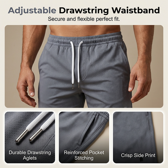 Men's Printed Shirt & Shorts Set – Breathable & Stretch Fit