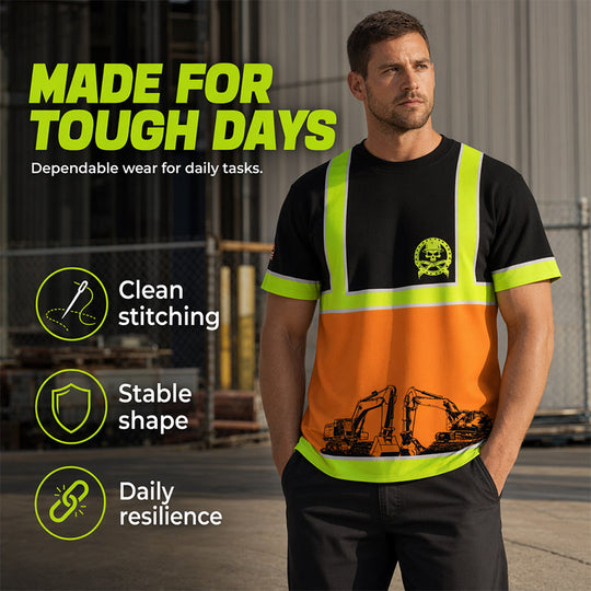 🎉 50% OFF! 🚧 Viral Hi-Vis Tee – Safety Never Looked So Bold ☀️