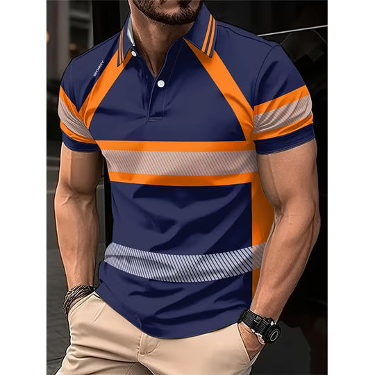 👕Men's High Visibility Reflective Short Sleeve Shirt