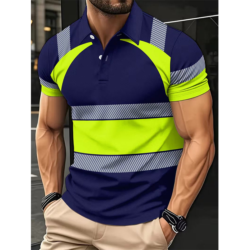 👕Men's High Visibility Reflective Short Sleeve Shirt