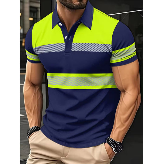 👕Men's High Visibility Reflective Short Sleeve Shirt