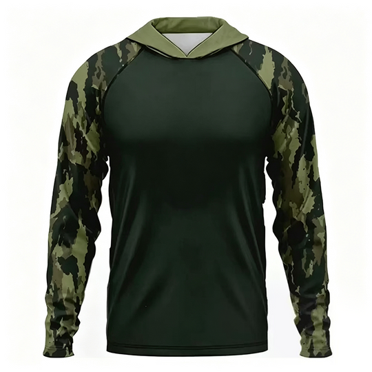 Men's Sun Protection Long Sleeve Lure Fishing Jersey