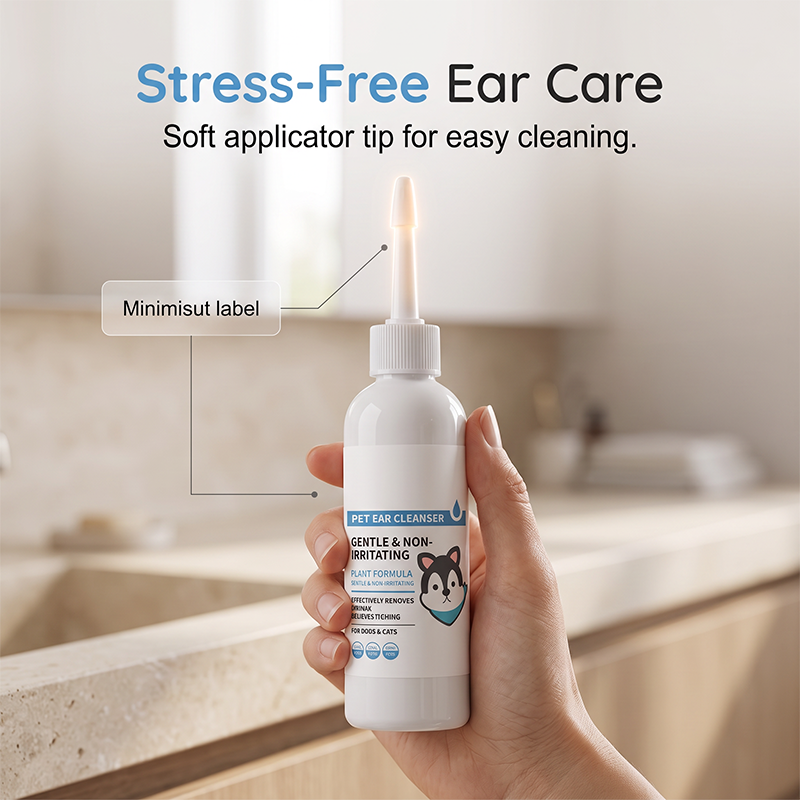 Gentle Pet Ear Cleaner for Cats and Dogs 120ml
