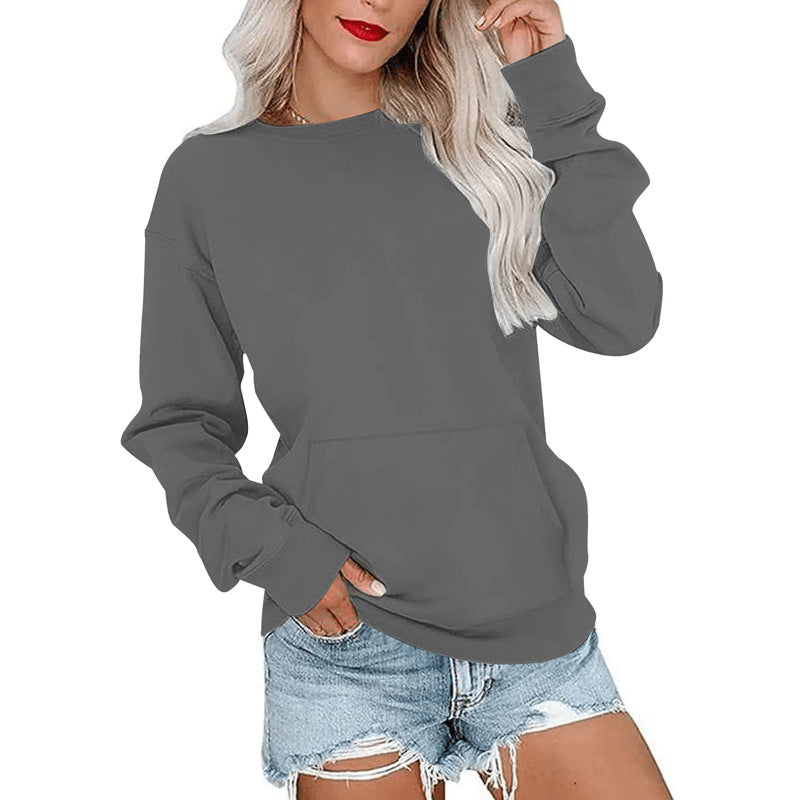 Women's Casual Oversized Crewneck Sweatshirt 👕 Cosy, Roomie & Made for Laid-Back Days ✨