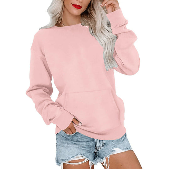 Women's Casual Oversized Crewneck Sweatshirt 👕 Cosy, Roomie & Made for Laid-Back Days ✨