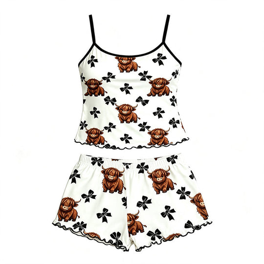📢📢50% OFF !! ⏰Summer Sleepless Spaghetti Strap Cami Sleepwear Set