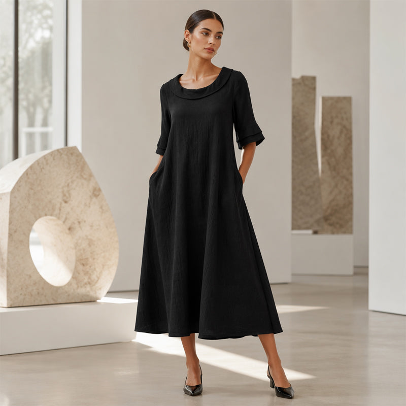 ⌛Limited-Time Offer-Women's Casual Round Neck Summer Dress