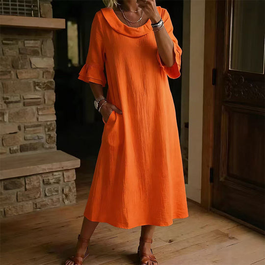 ⌛Limited-Time Offer-Women's Casual Round Neck Summer Dress
