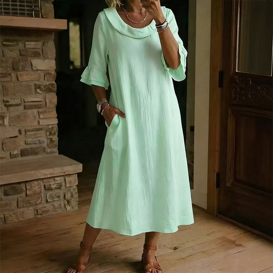 ⌛Limited-Time Offer-Women's Casual Round Neck Summer Dress