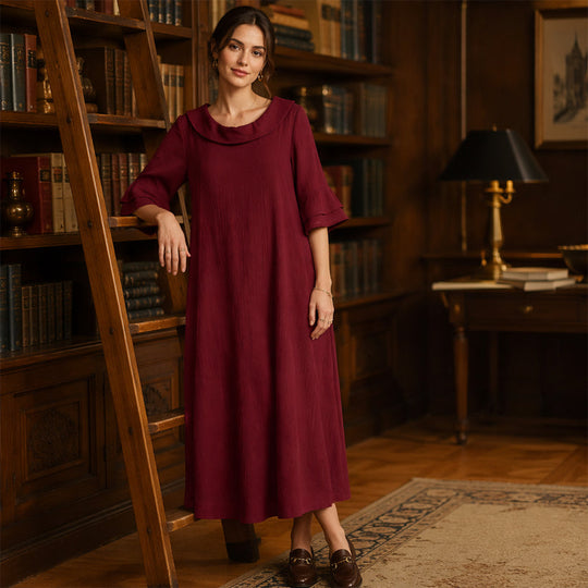 ⌛Limited-Time Offer-Women's Casual Round Neck Summer Dress