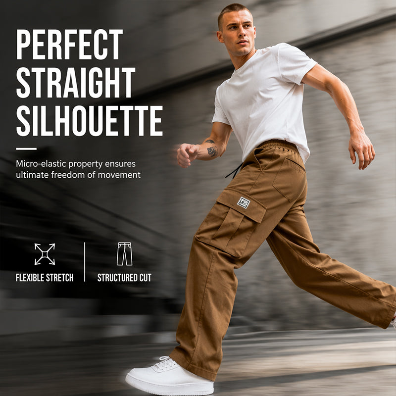 Men's Casual Loose Fit Cargo Pants