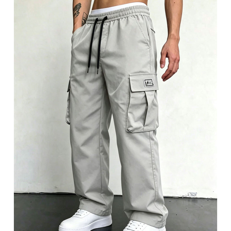 Men's Casual Loose Fit Cargo Pants