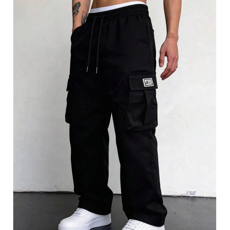 Men's Casual Loose Fit Cargo Pants