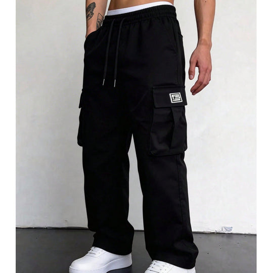 Men's Casual Loose Fit Cargo Pants