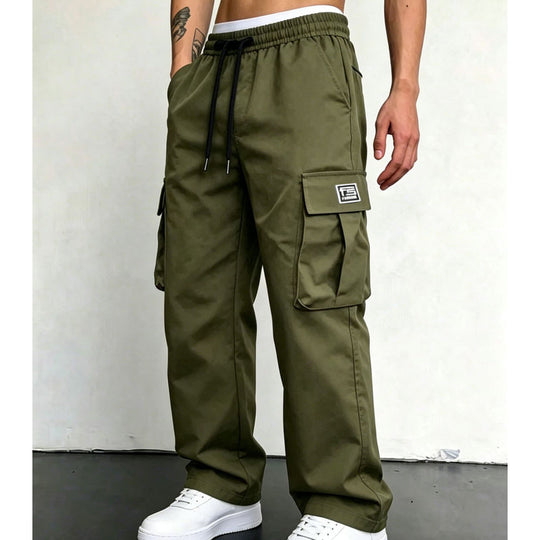 Men's Casual Loose Fit Cargo Pants