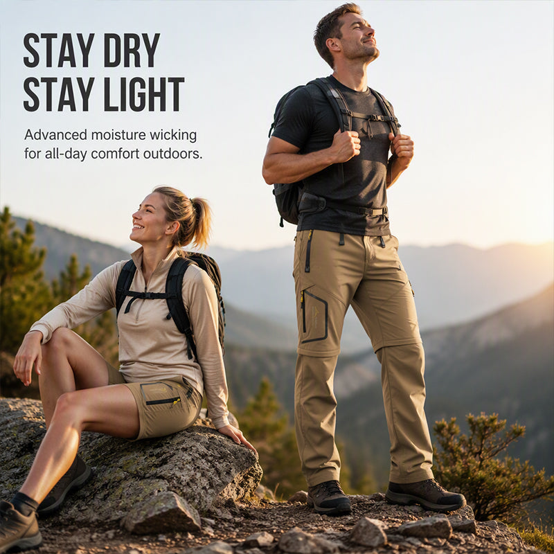 Summer Quick Dry Convertible Outdoor Pants