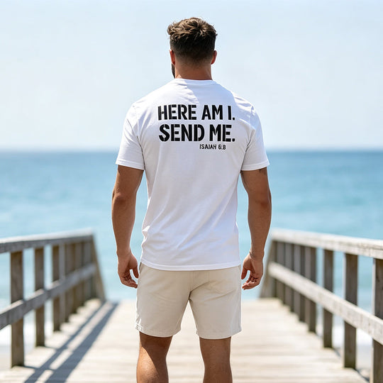 💗LAST DAY SALE 50% OFF⚡Men's Casual Slogan Print T-Shirt