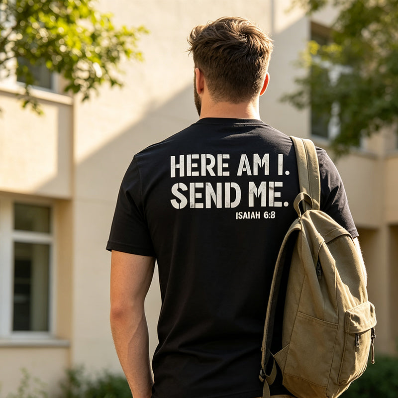 💗LAST DAY SALE 50% OFF⚡Men's Casual Slogan Print T-Shirt