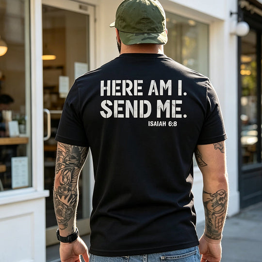 💗LAST DAY SALE 50% OFF⚡Men's Casual Slogan Print T-Shirt