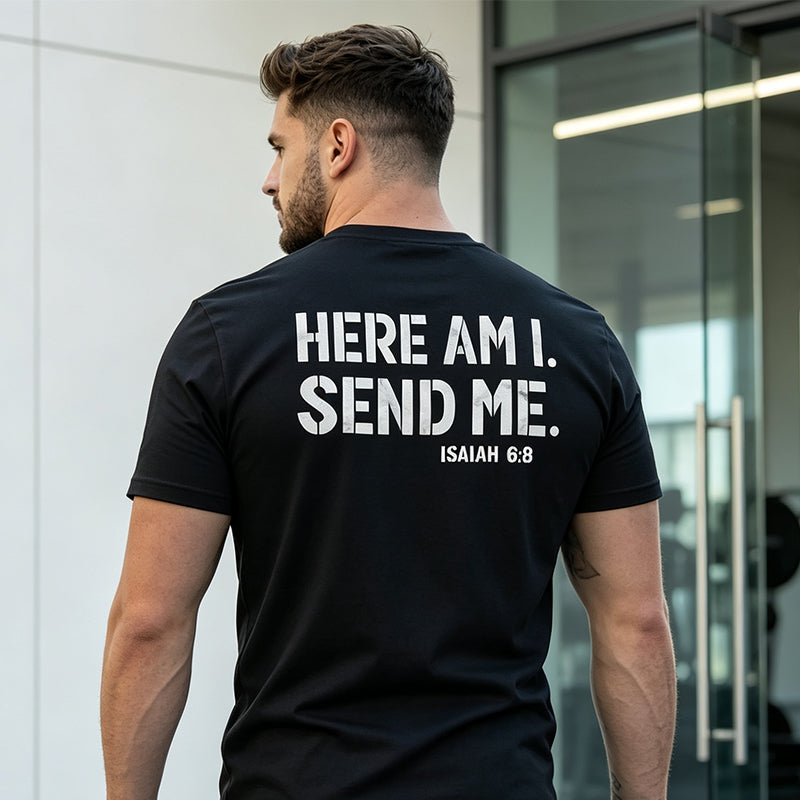 💗LAST DAY SALE 50% OFF⚡Men's Casual Slogan Print T-Shirt