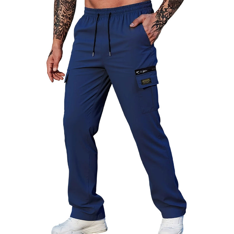 ⏳Time-Limited Special⏰Men's Casual Elastic Waist Cargo Pants
