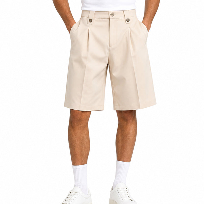 ⌛Limited-Time Offer-Men's Casual Wide Leg Suit Shorts