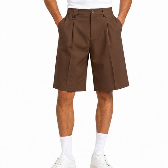 ⌛Limited-Time Offer-Men's Casual Wide Leg Suit Shorts