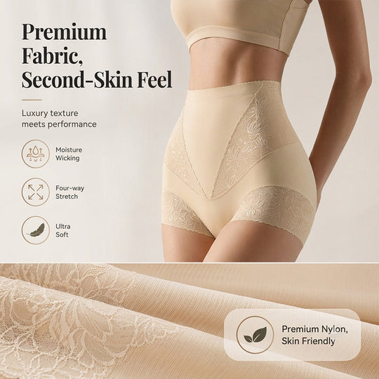 Women's High Waist Tummy Co💃 Instant Silhouette Boost – High-Waist Control Briefs with Gentle Compression. Limited Deal.