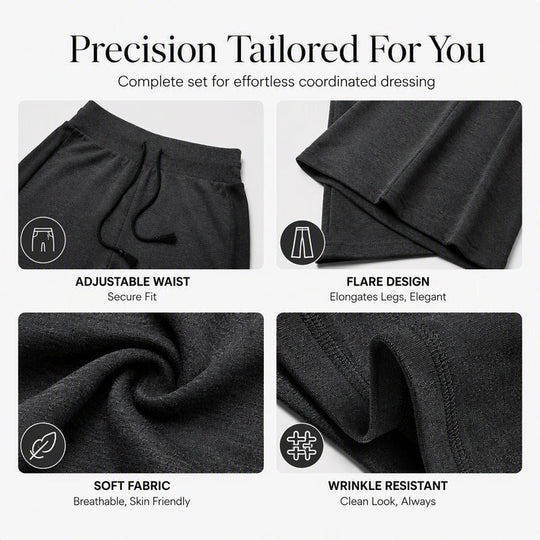 🌸Hot Sale 50% OFF👖Women's High Waisted Flare Pants