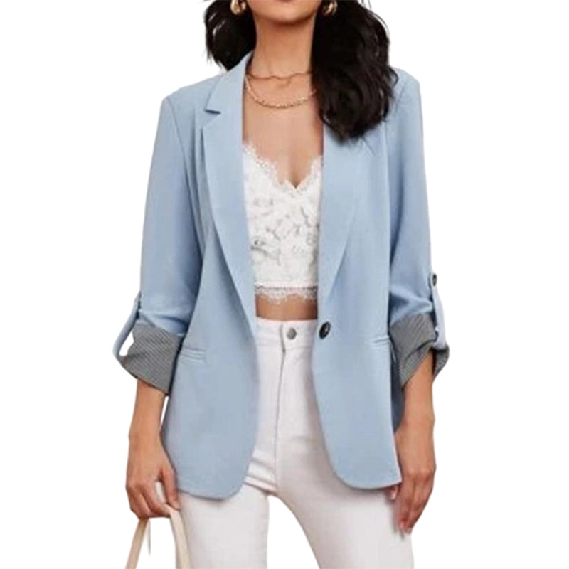 📢📢LIMITED-TIME 50% OFF!!☀️🧥New Arrivals - Sleek Cardigan Blazer – Soft Drape & Versatile Styling from Office to Evening