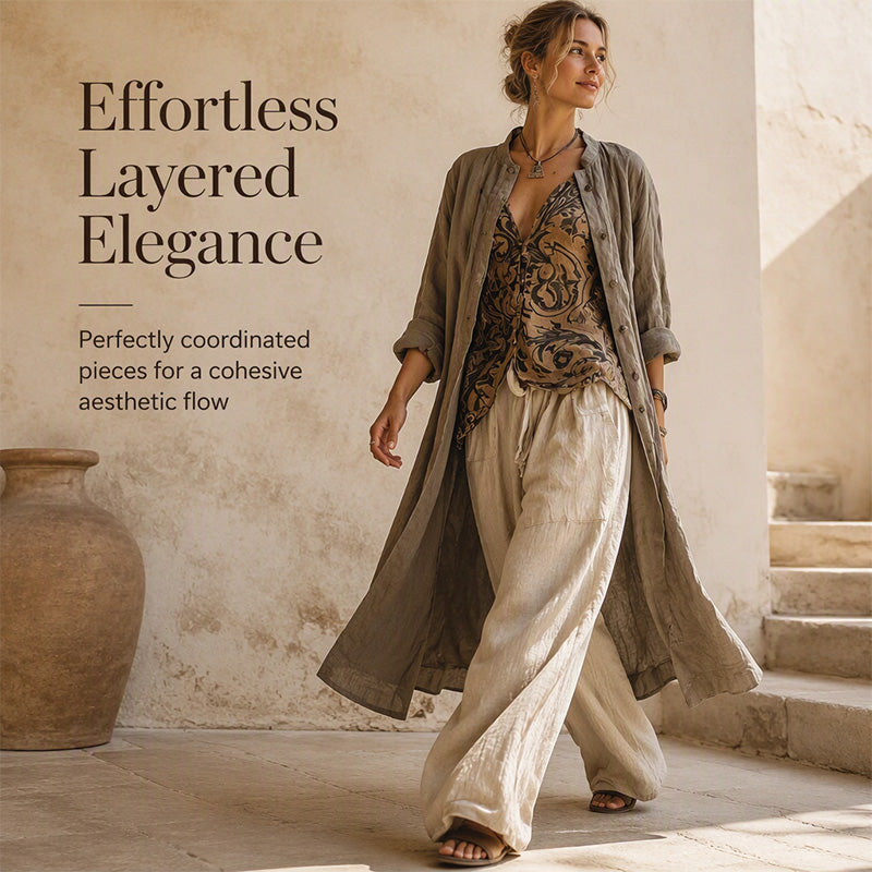 Bestseller🏆 3-Piece Boho Set – Versatile Styling & Lasting Quality for Everyday Elegance