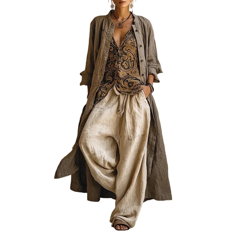 Bestseller🏆 3-Piece Boho Set – Versatile Styling & Lasting Quality for Everyday Elegance