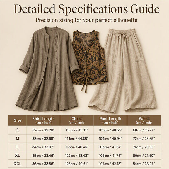 Bestseller🏆 3-Piece Boho Set – Versatile Styling & Lasting Quality for Everyday Elegance