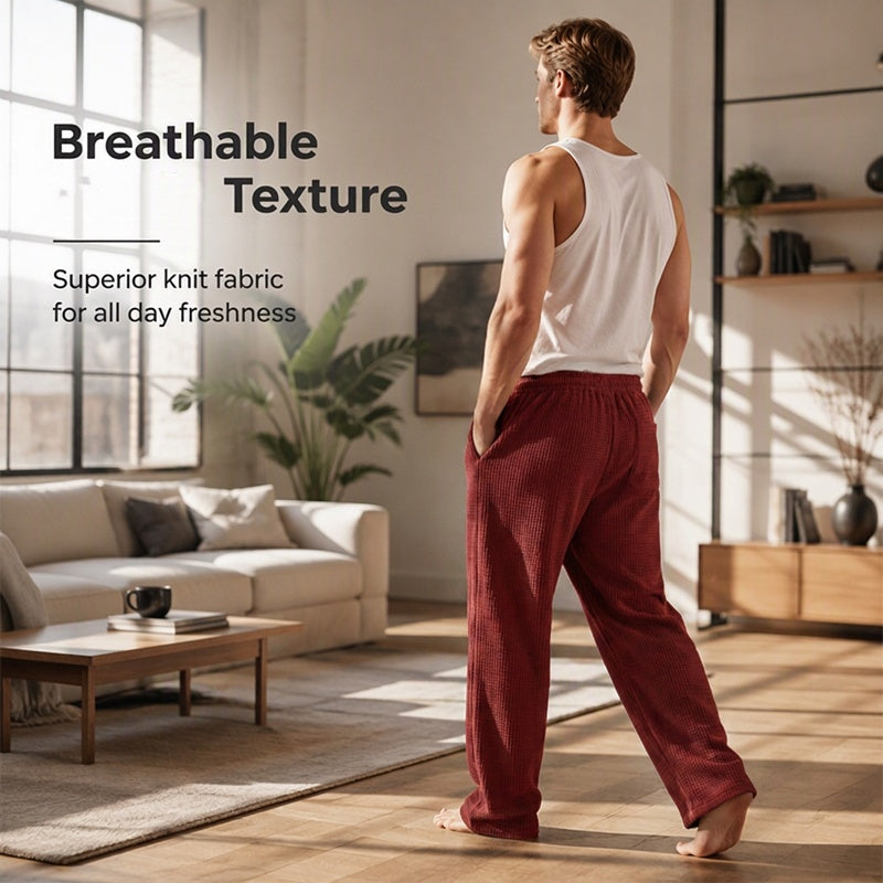 👖💨 Men's Casual Wide Leg Sweatpants – Soft fabric, relaxed fit, adjustable waist – streetwear comfort for everyday. 💪