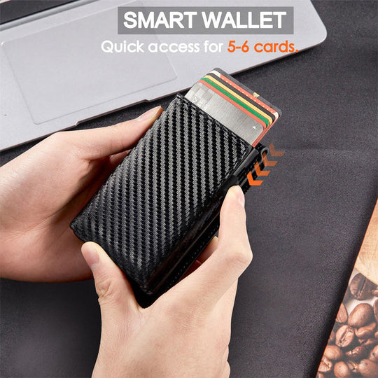 Porte-cartes de crédit magnétique pour hommes