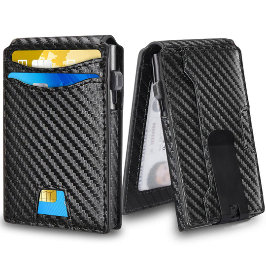Porte-cartes de crédit magnétique pour hommes