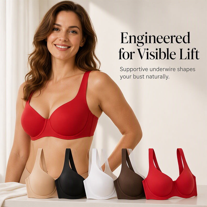 ❤️ Women's Plus Size Underwire Bra Push Up Anti-Sagging Comfortable Brassiere
