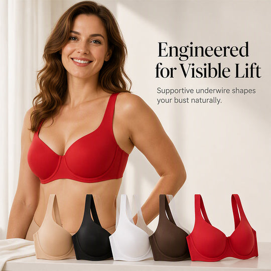 ❤️ Women's Plus Size Underwire Bra Push Up Anti-Sagging Comfortable Brassiere