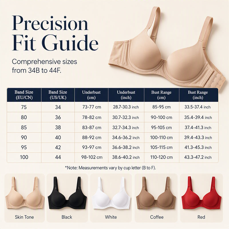 ❤️ Women's Plus Size Underwire Bra Push Up Anti-Sagging Comfortable Brassiere