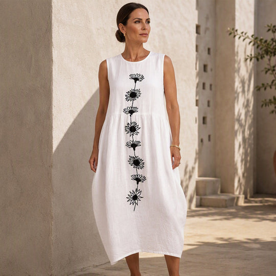 💃2026 Summer New Arrival 50% OFF💥 Women's Sleeveless Linen Dress