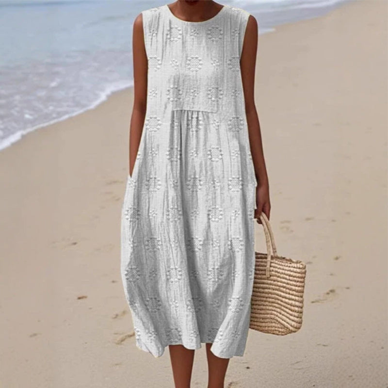 💃2026 Summer New Arrival 50% OFF💥 Women's Sleeveless Linen Dress