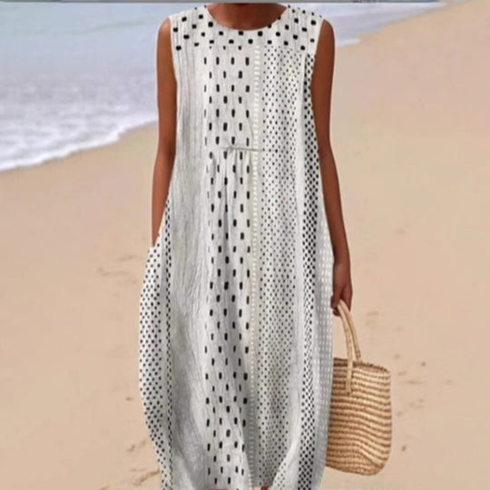 💃2026 Summer New Arrival 50% OFF💥 Women's Sleeveless Linen Dress
