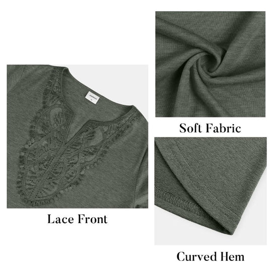 Women’s Elegant V-Neck Long Sleeve Top