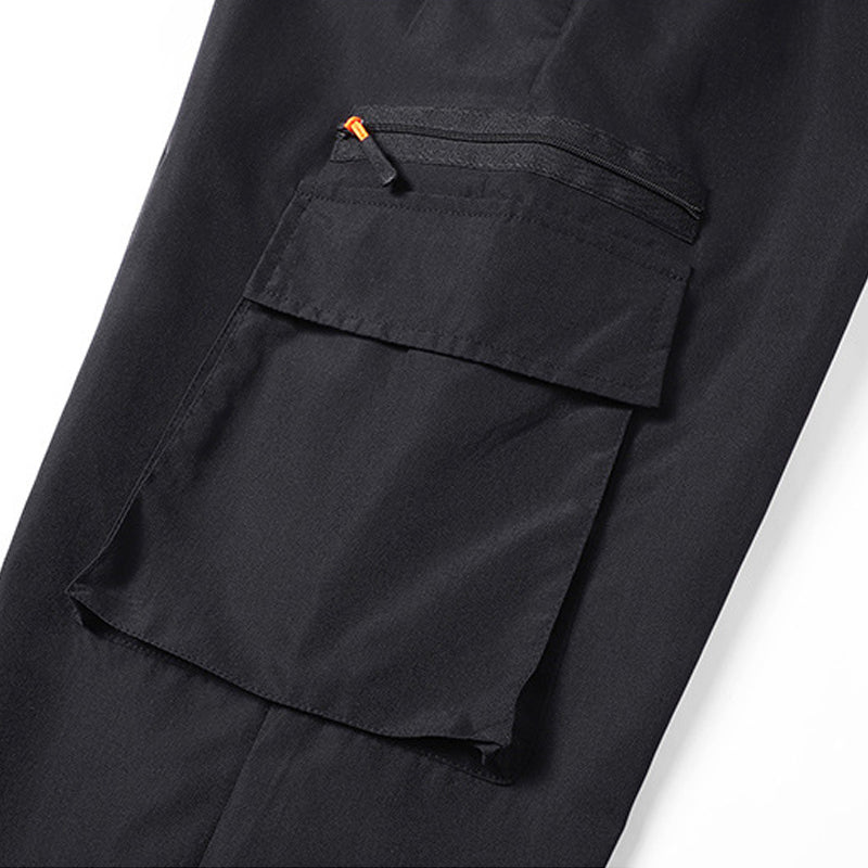 Men's Casual Cargo Pants with Multiple Pockets