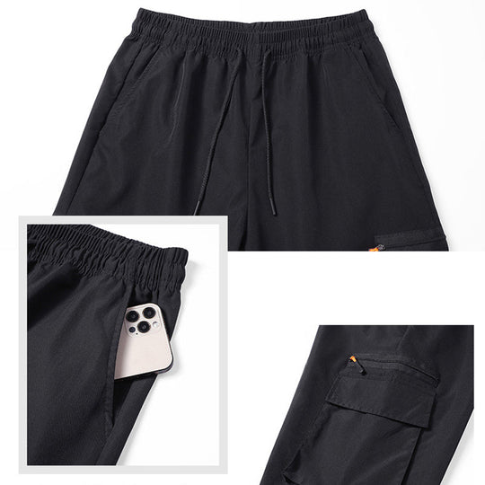 Men's Casual Cargo Pants with Multiple Pockets
